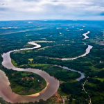 Sungai Kampar Di Riau Yang Memiliki Ombak Berselancar
